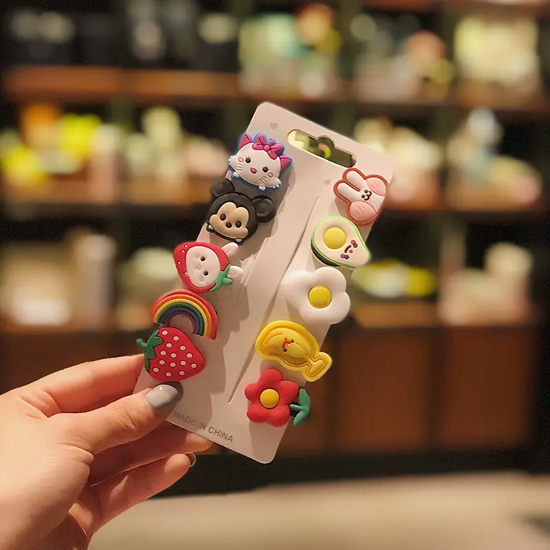 Fruit Design Baby Hair Clip No Harm for Girls