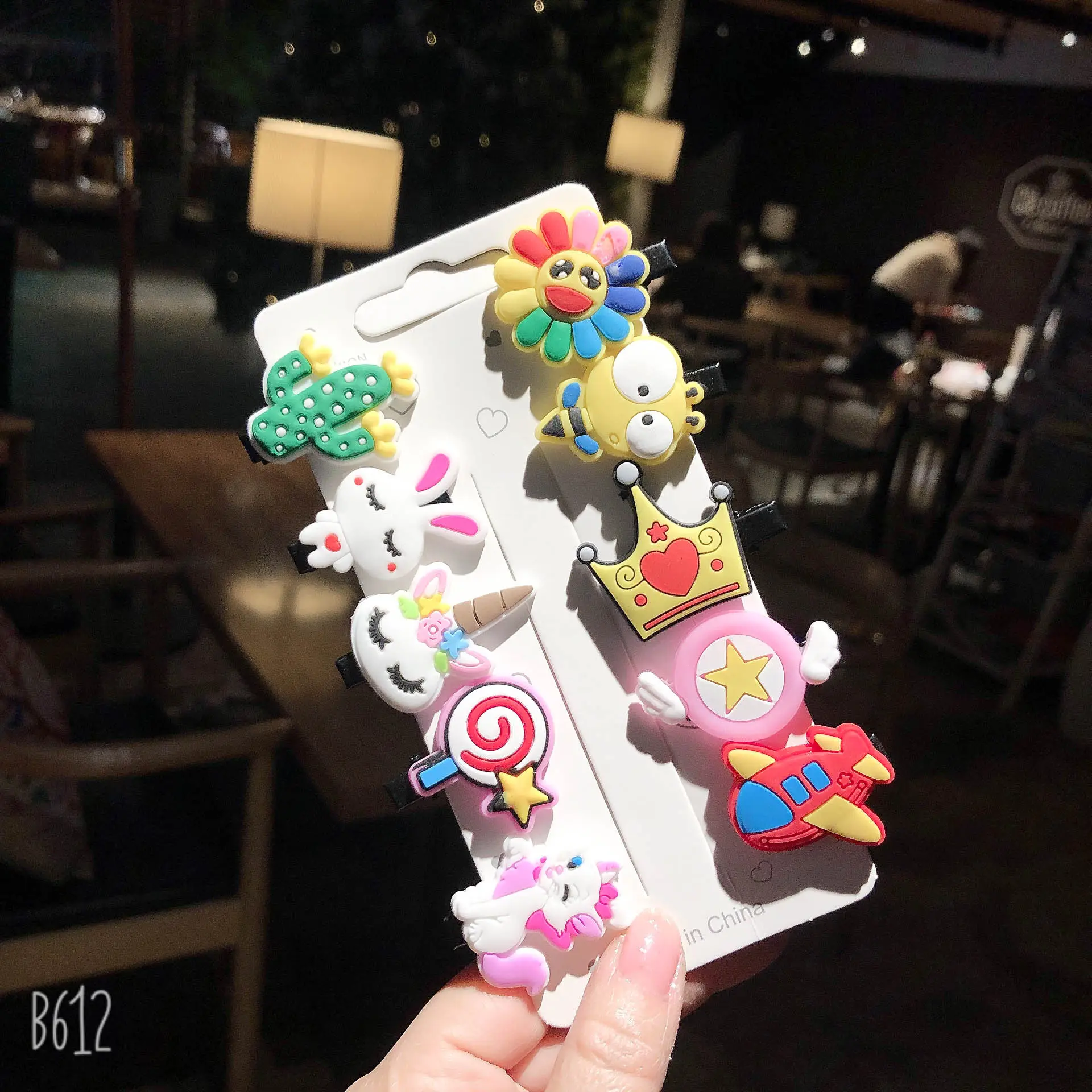 Fruit Design Baby Hair Clip No Harm for Girls