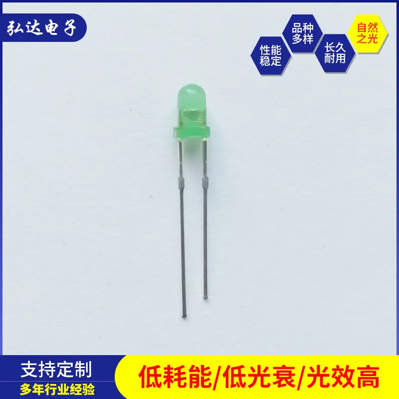 Green Direct Plug LED Lamp Beads for Home & Industrial Use - Image 3