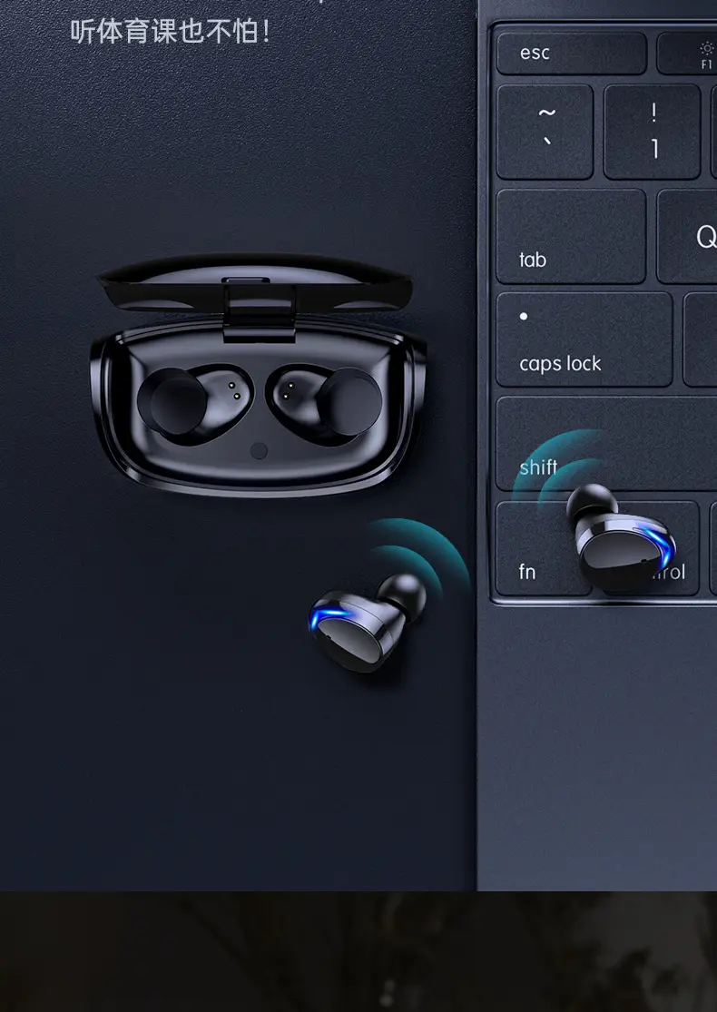 Bluetooth Headset with Chicken Eating Game & 5.3 Display — feature 21