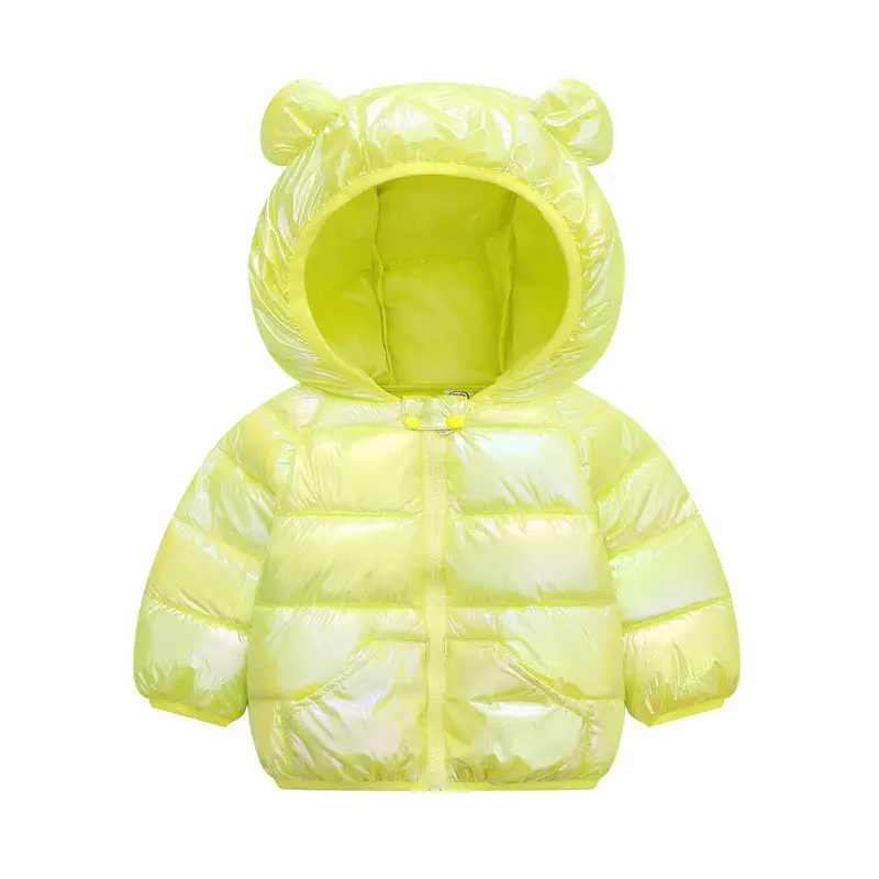 2025 Cartoon Kids Hooded Puffer Jacket Pink — feature 22