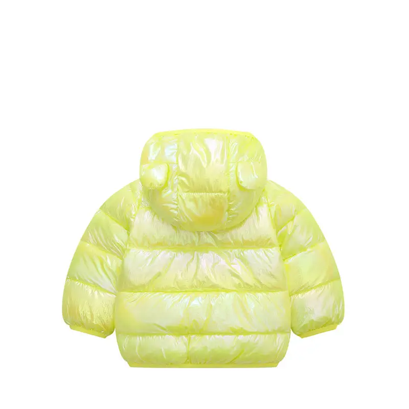 2025 Cartoon Kids Hooded Puffer Jacket Pink — feature 23