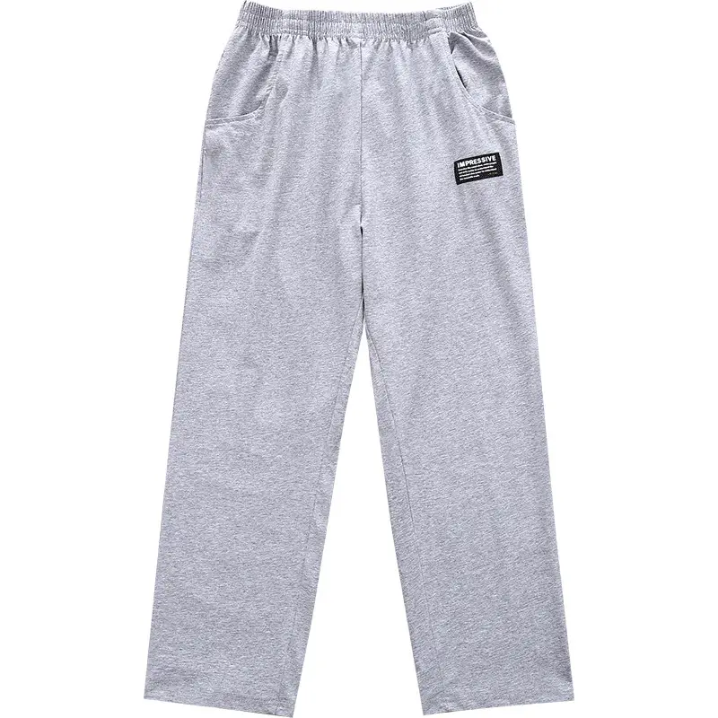 Grey Cotton Pants for Boys Large
