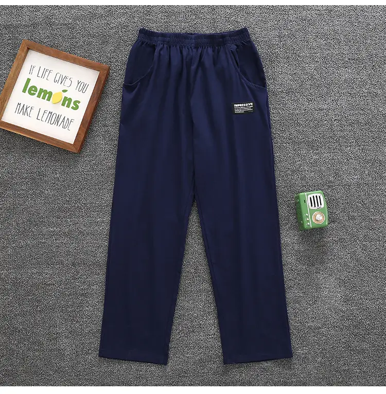 Grey Cotton Pants for Boys Large