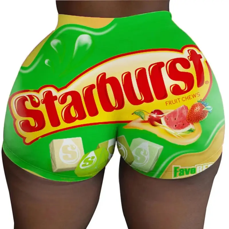 Starbucks Printed Hot Shorts for Women - Image 3