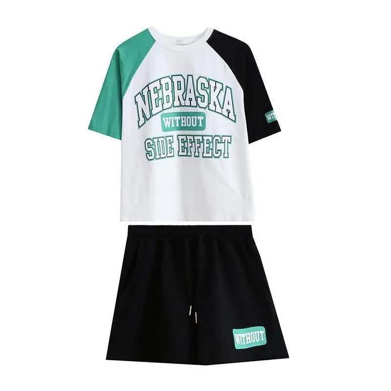 Women Casual Shorts Set White Black Summer 2026 - Image 8