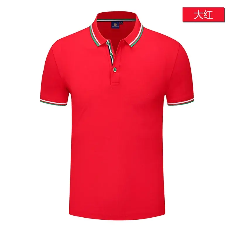 Men Blue Polo Shirt with Embroidery Design - Image 11