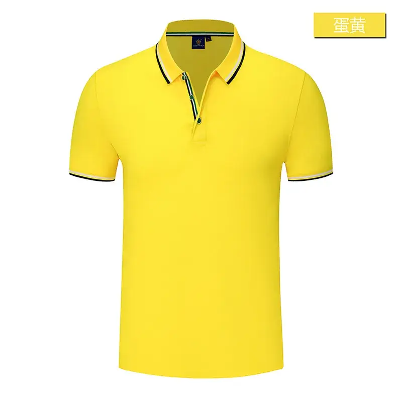 Men Blue Polo Shirt with Embroidery Design - Image 12
