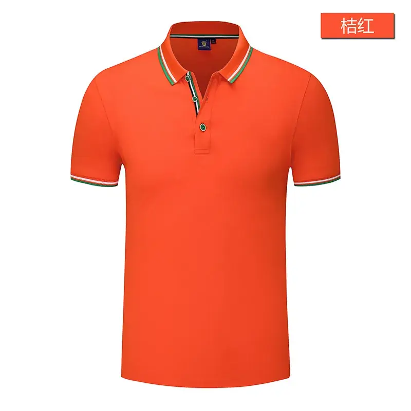 Men Blue Polo Shirt with Embroidery Design - Image 5
