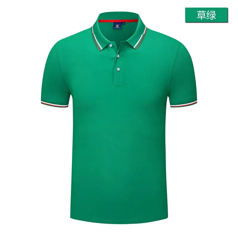 Silk Cotton Polo Shirt Black with Logo Print - Image 10