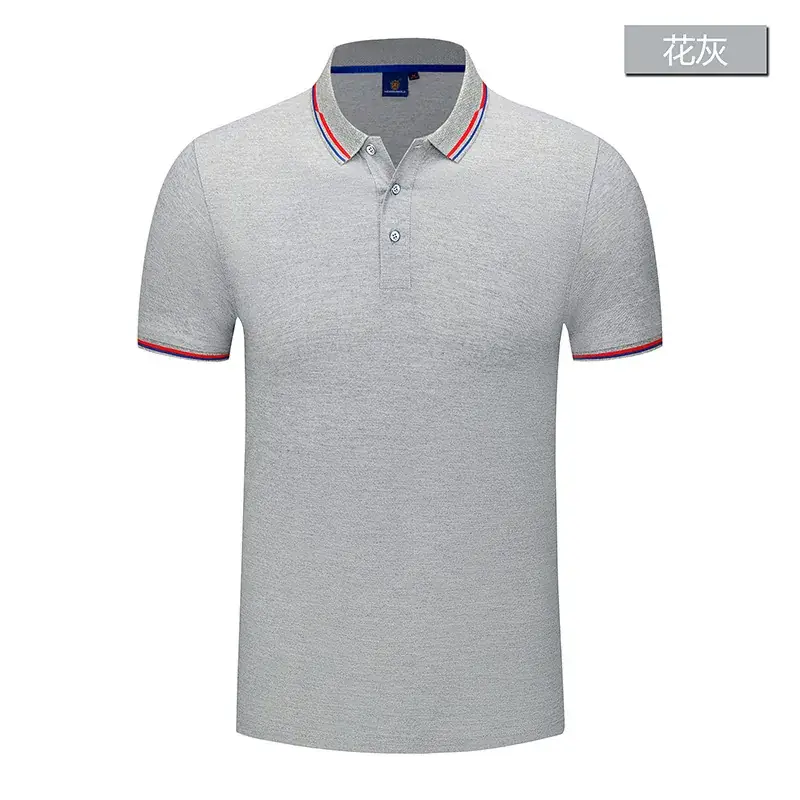 Silk Cotton Polo Shirt Black with Logo Print - Image 3