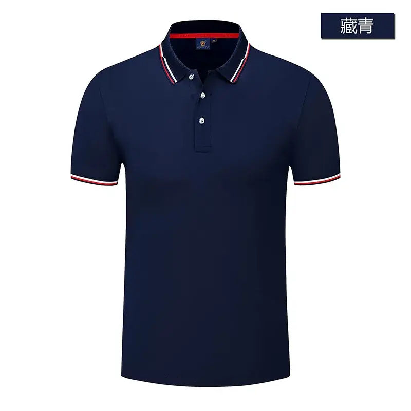Silk Cotton Polo Shirt Black with Logo Print - Image 9