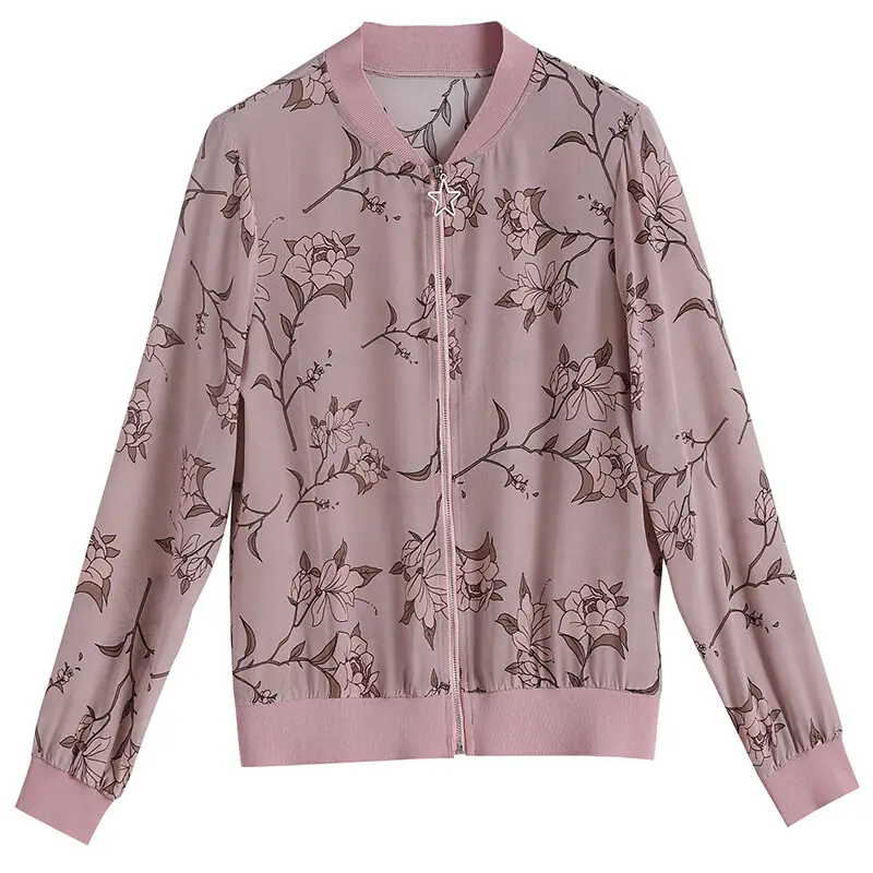 Women Printed Sun Protection Jacket Cardigan Top Large Size - Image 41
