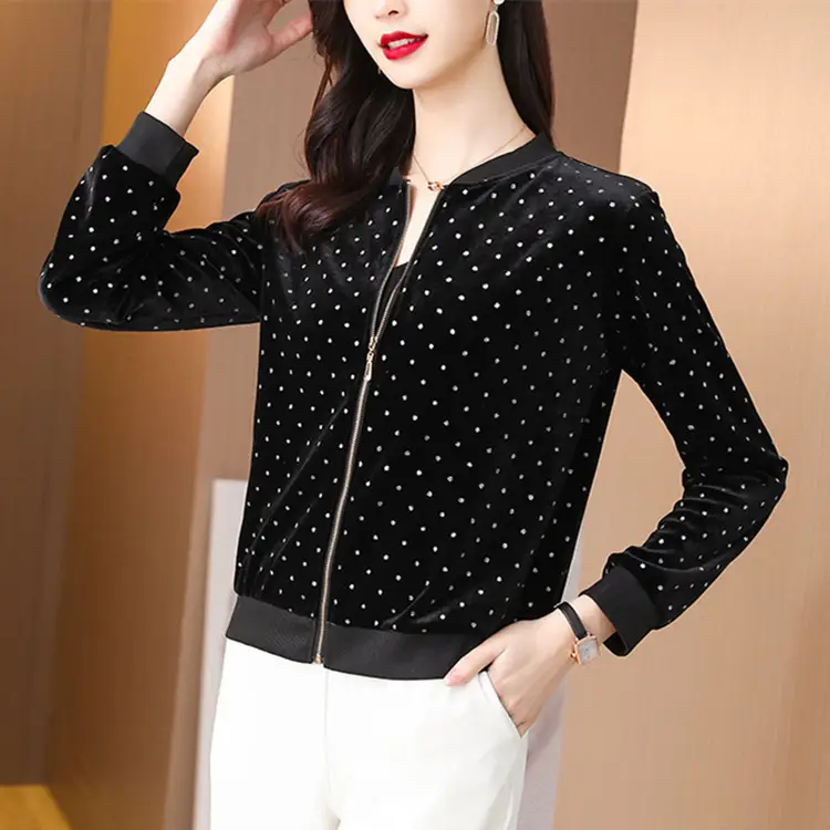 Women Printed Sun Protection Jacket Cardigan Top Large Size - Image 11