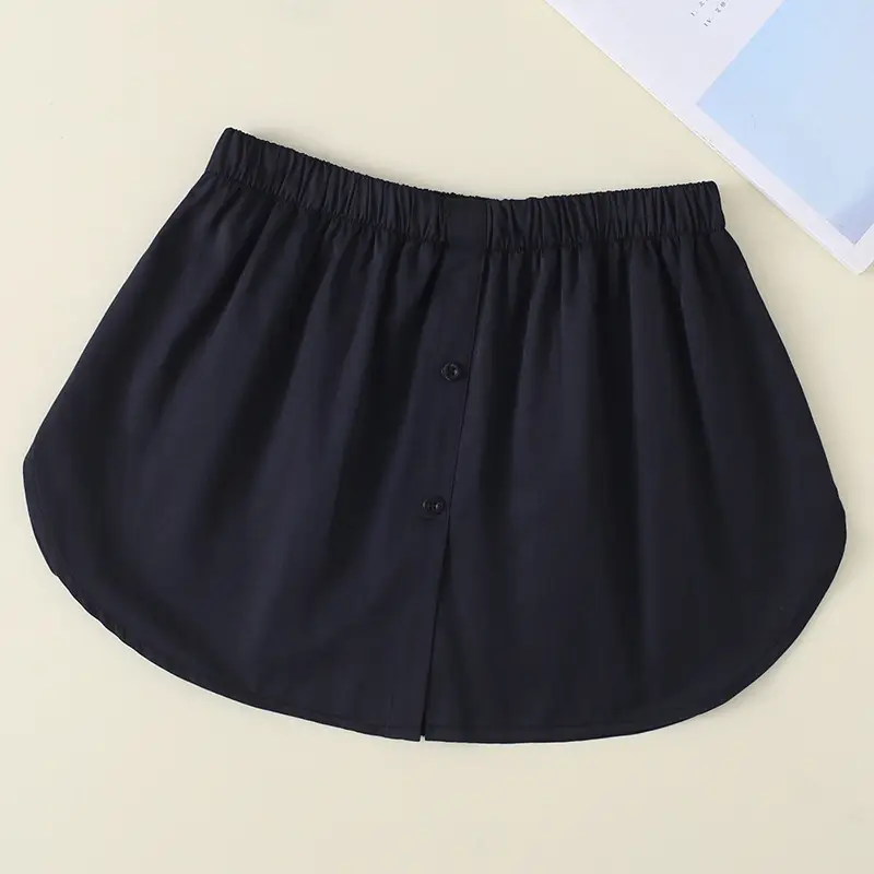 White Elastic Ruffled Skirt for Women - Image 2