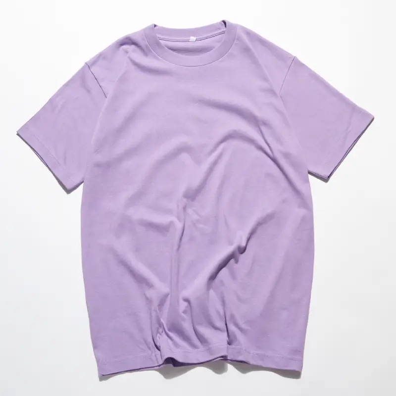 Men Heavy Cotton T-Shirt Olive Green M - Image 3
