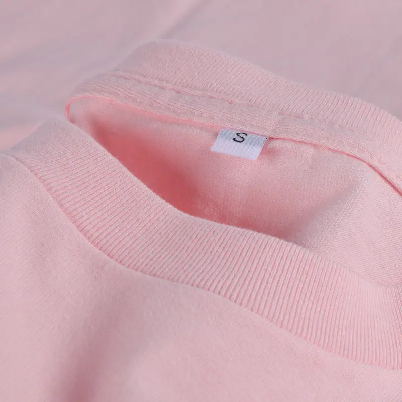 Men Cotton Plain Pink T-Shirt Jacket 230g - Image 18