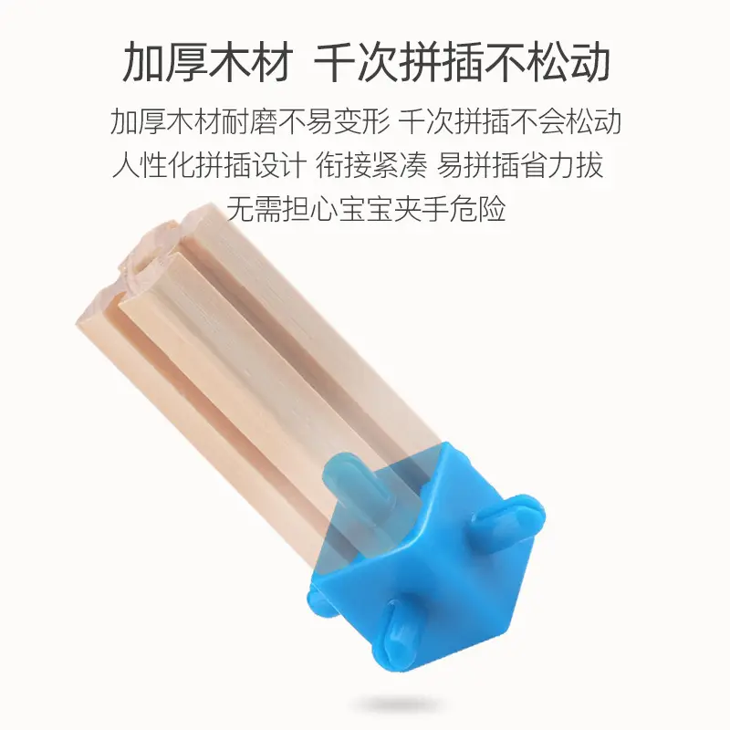 Children's 3D Building Wooden House Toy - Image 5