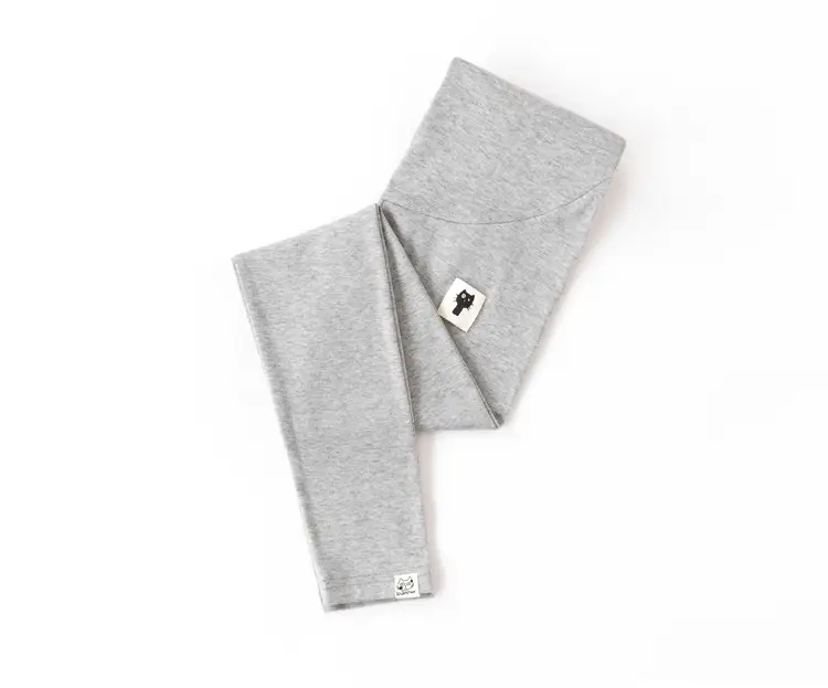 Grey Padded Leggings for Pregnant Women Spring Autumn Wear — feature 33