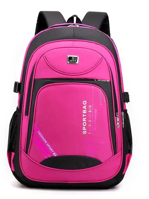 ShangTao Black Zipper Backpack for Students - Image 7