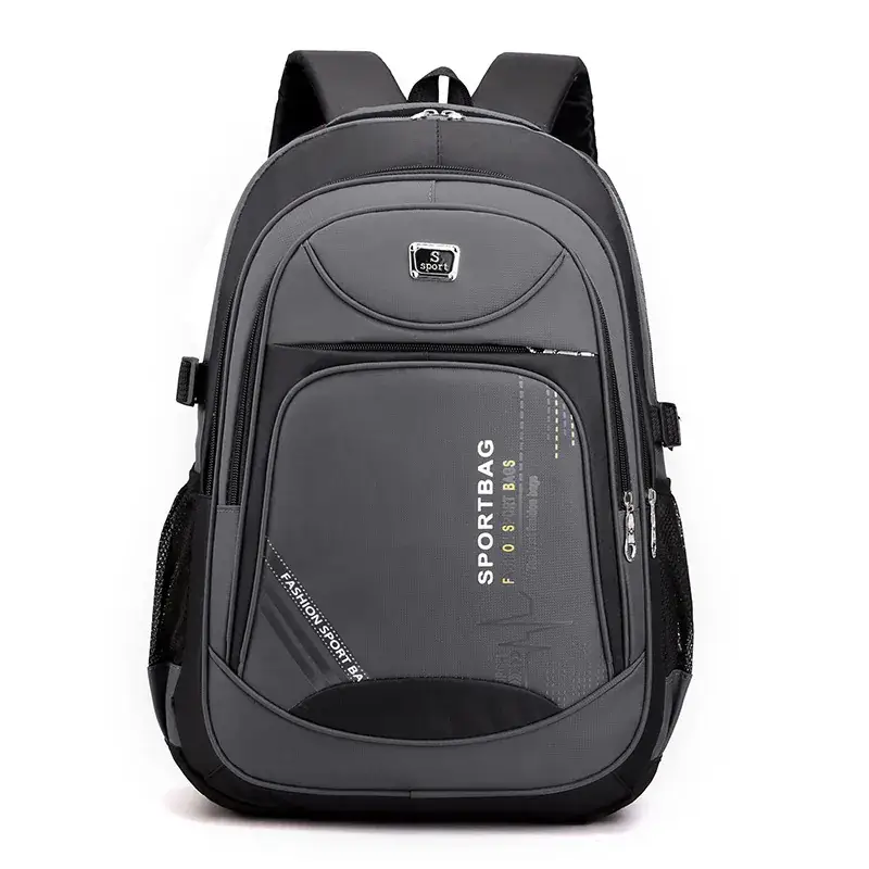 ShangTao Black Zipper Backpack for Students - Image 3