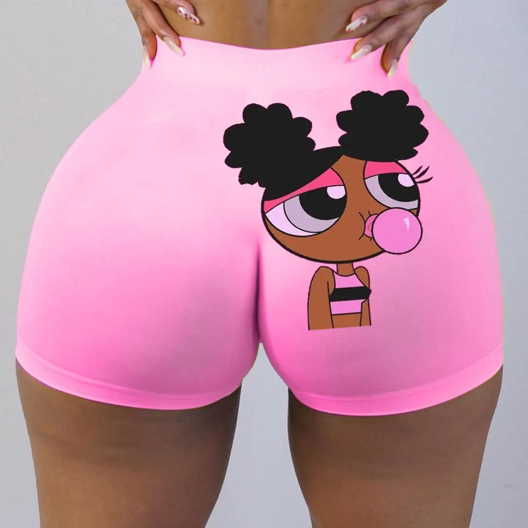 Bitch Please Printed Hot Shorts for Women - Image 4