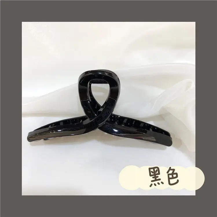 Blue Acrylic Hairpin Clip for Women - Image 3