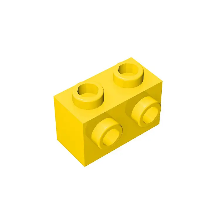 Lego 298 Gold Single Side Brick with Transfer Bump - Image 32