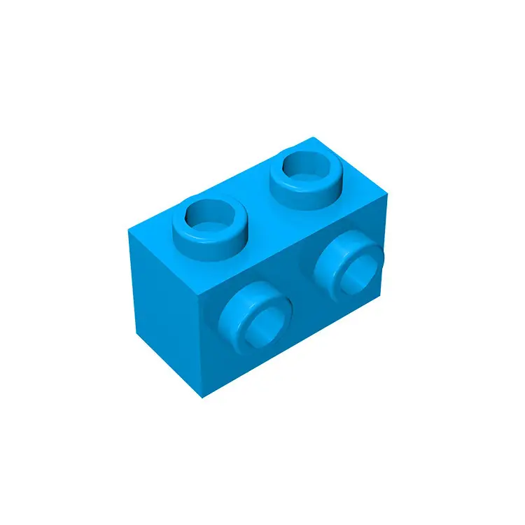 Lego 298 Gold Single Side Brick with Transfer Bump - Image 14