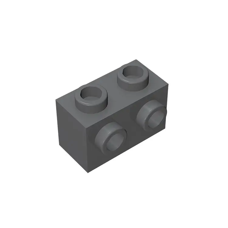 Lego 298 Gold Single Side Brick with Transfer Bump - Image 2