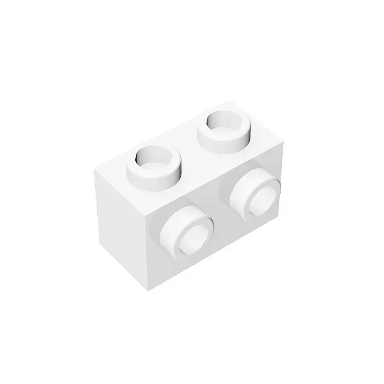 Lego 298 Gold Single Side Brick with Transfer Bump - Image 4