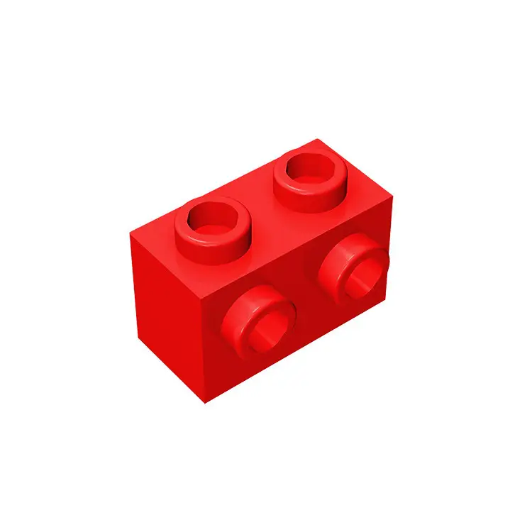 Lego 298 Gold Single Side Brick with Transfer Bump - Image 9