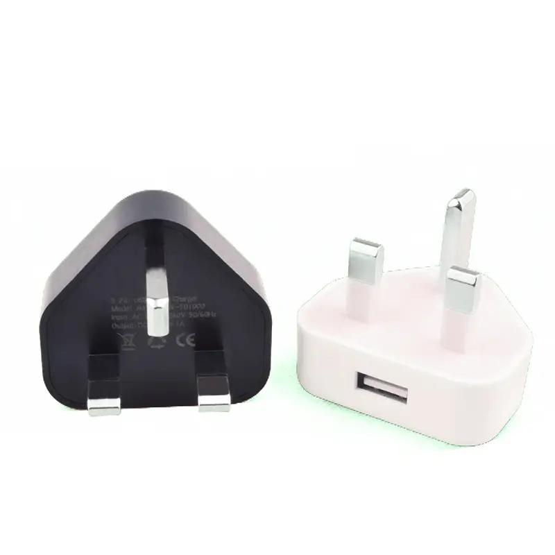 5V1A Three-Pin British Standard USB Charger - Image 5