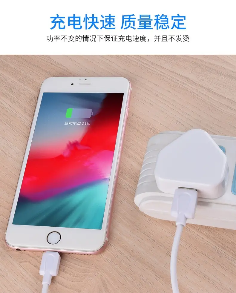 5V1A Three-Pin British Standard USB Charger — feature 2