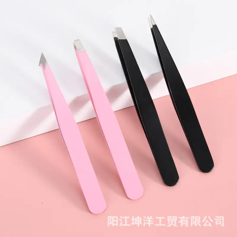 Plastic Eyebrow Tweezers Set Four-Piece False Eyelashes - Image 18