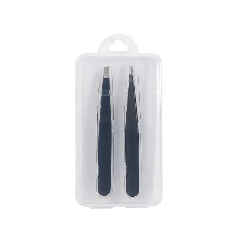 Plastic Eyebrow Tweezers Set Four-Piece False Eyelashes - Image 4