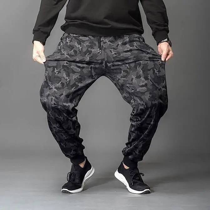 Men Ice Silk Cooling Pants Black Large - Image 6