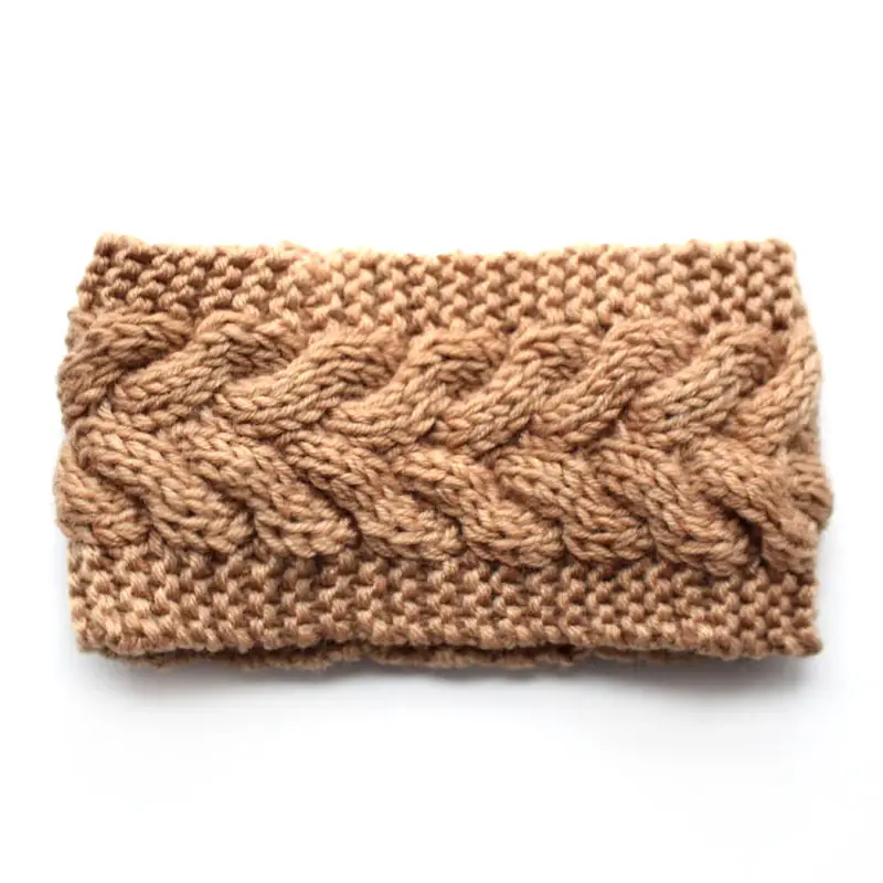 New Korean Twist Knitted Wool Hair Band for Women