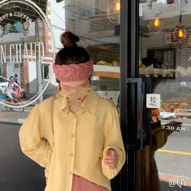 New Korean Twist Knitted Wool Hair Band for Women — feature 12