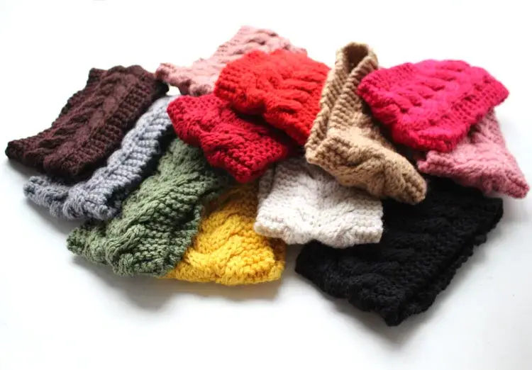 New Korean Twist Knitted Wool Hair Band for Women — feature 8