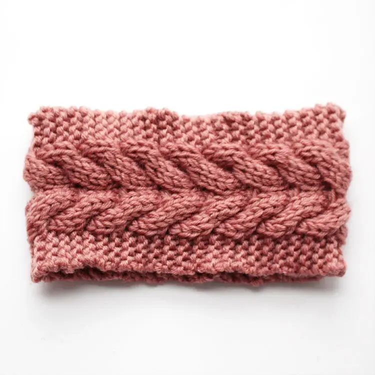 New Korean Twist Knitted Wool Hair Band for Women