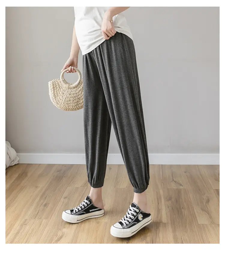 Maternity Leggings Modal Spring Summer Harem Shrinking Pants — feature 23