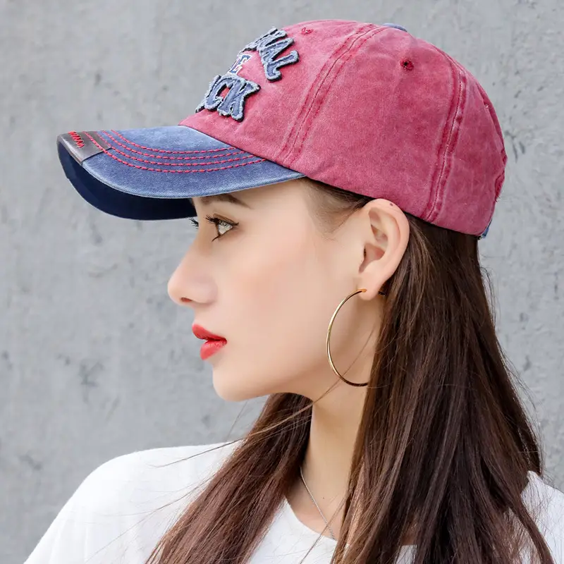 Women's Summer Baseball Cap with Vintage Design