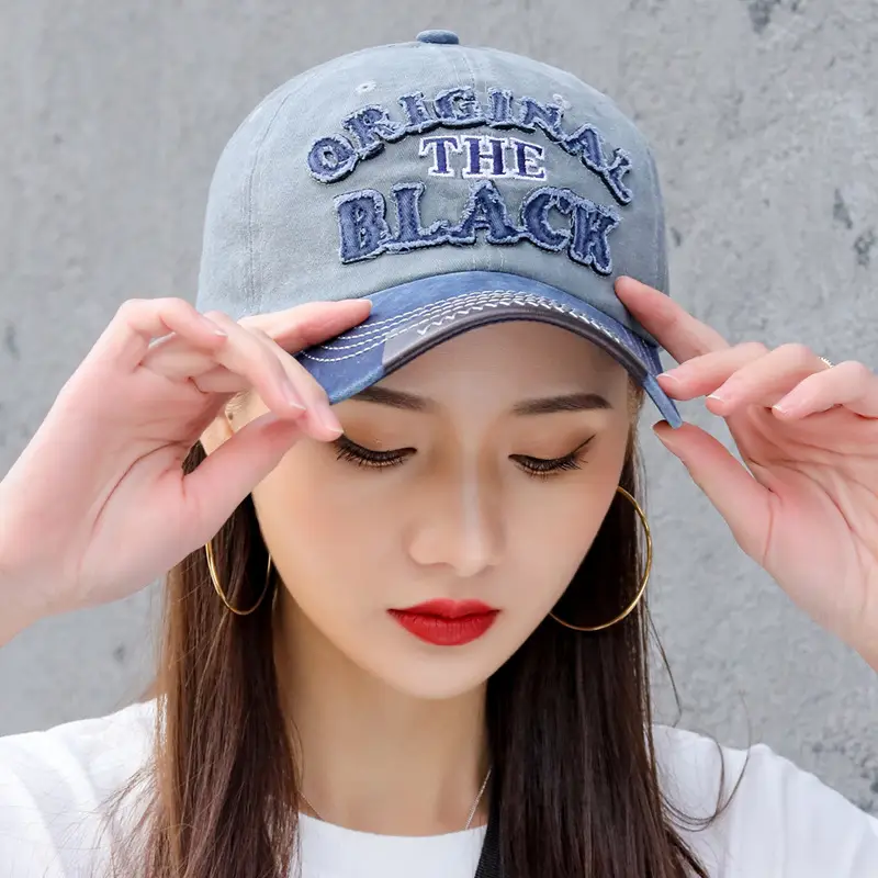 Women's Summer Baseball Cap with Vintage Design - Image 7