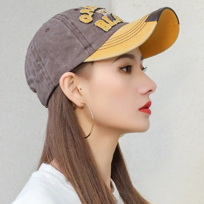 Women's Summer Baseball Cap with Vintage Design - Image 9