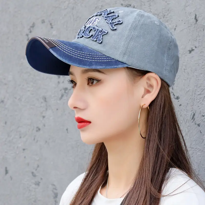 Women's Summer Baseball Cap with Vintage Design - Image 2