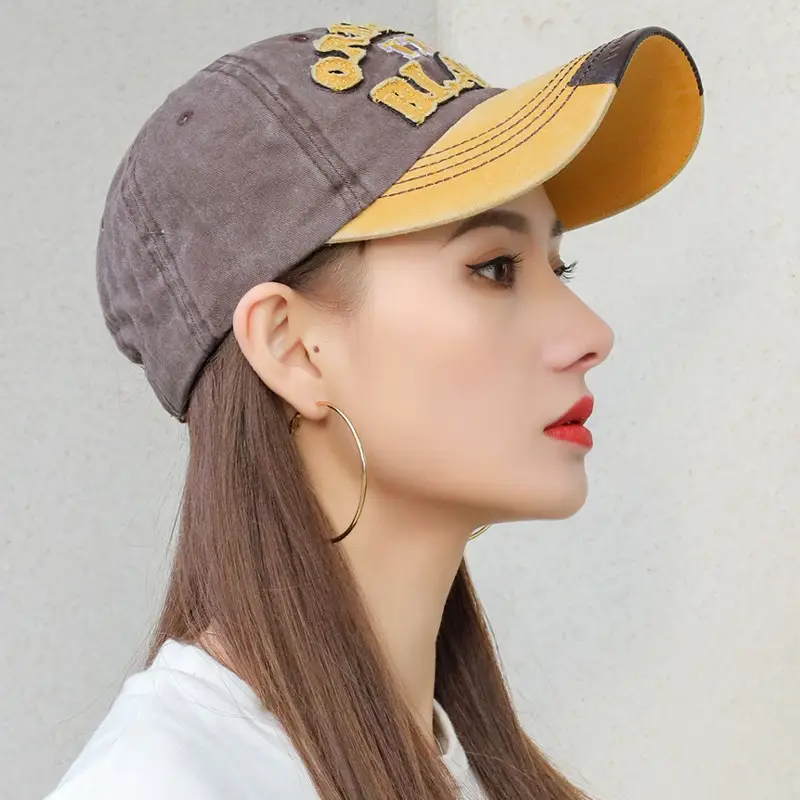 Women's Summer Baseball Cap with Vintage Design - Image 3