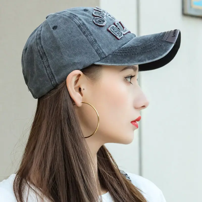 Women's Summer Baseball Cap with Vintage Design - Image 5