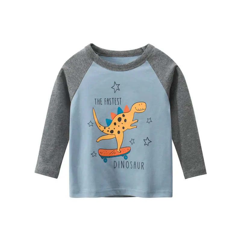 Kids' Light Blue Long Sleeve T-Shirt 2025