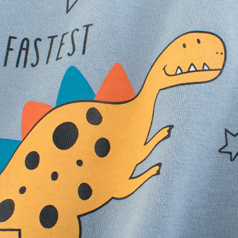 Kids' Light Blue Long Sleeve T-Shirt 2025 - Image 3